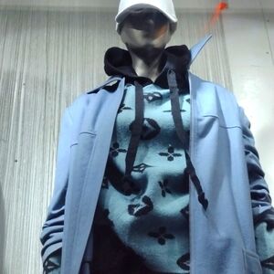 CASHMERE Men's HEAVY GAUGE Hooded Sweater NWT 🎁